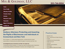 Tablet Screenshot of danbury-attorneys.com